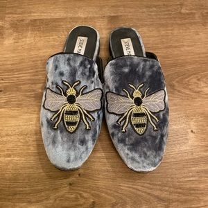 Steve Madden Crushed Velvet Mule